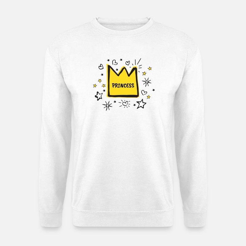 Prinzessin - Unisex Pullover - Weiß