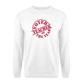 Teacher - Unisex Pullover - Weiß - Vorne