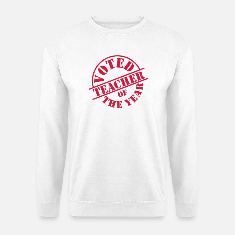 Teacher - Unisex Pullover - Weiß