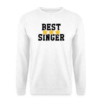 Best Singer - Unisex Sweatshirt - white - Front