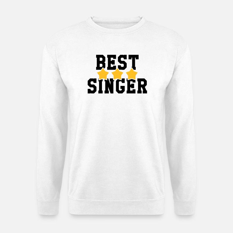 Best Singer - Unisex Pullover - Weiß