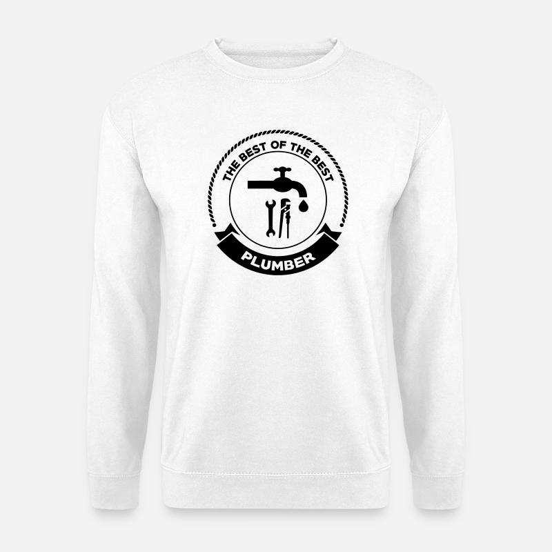 Plumber - Unisex Sweatshirt - white