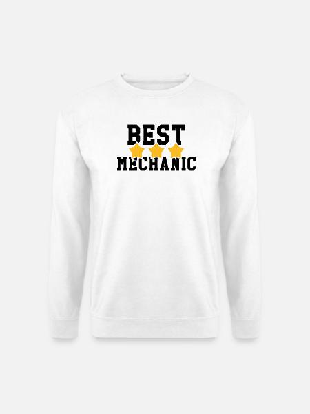 Best Mechanic - Unisex Sweatshirt - white