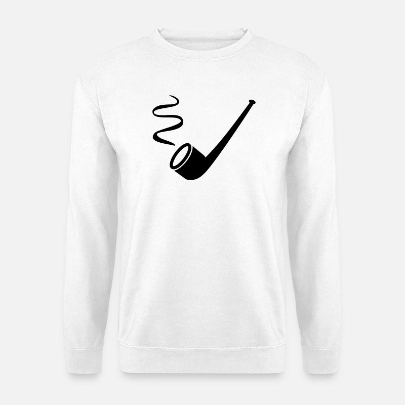 pipe - Unisex Sweatshirt - white