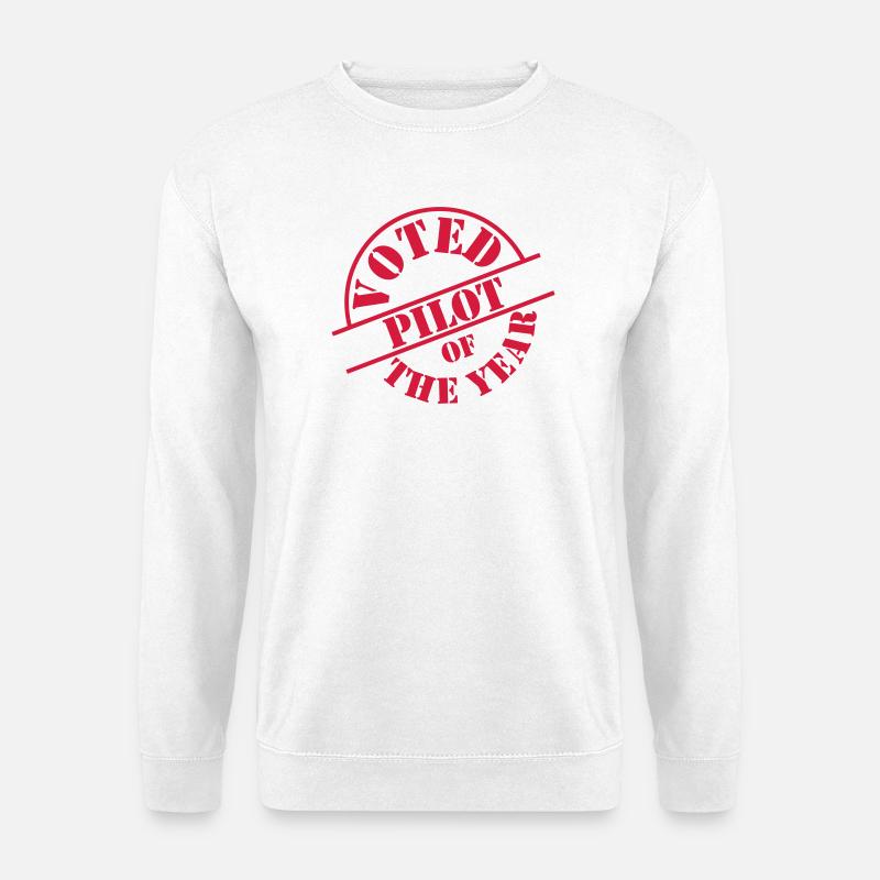 Pilot - Unisex Pullover - Weiß