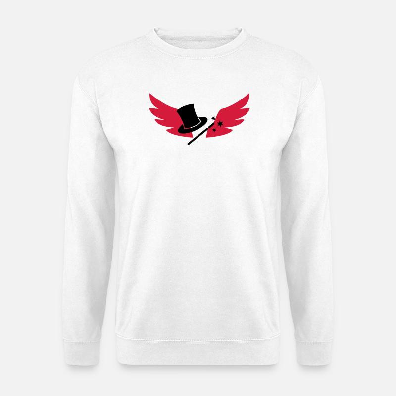 Magic / Magie - Unisex Pullover - Weiß