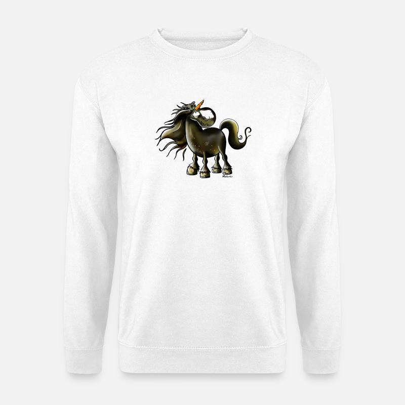 Fabel Pferd - Unisex Pullover - Weiß