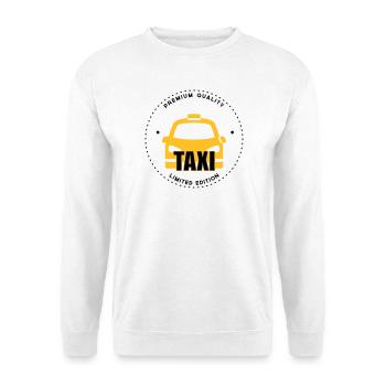 Taxi - Unisex Sweatshirt - white - Front
