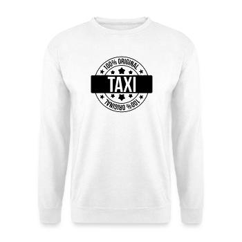 Taxi - Unisex Sweatshirt - white - Front