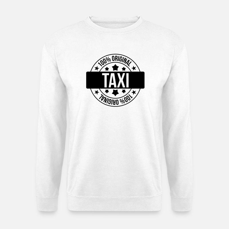 Taxi - Unisex Pullover - Weiß