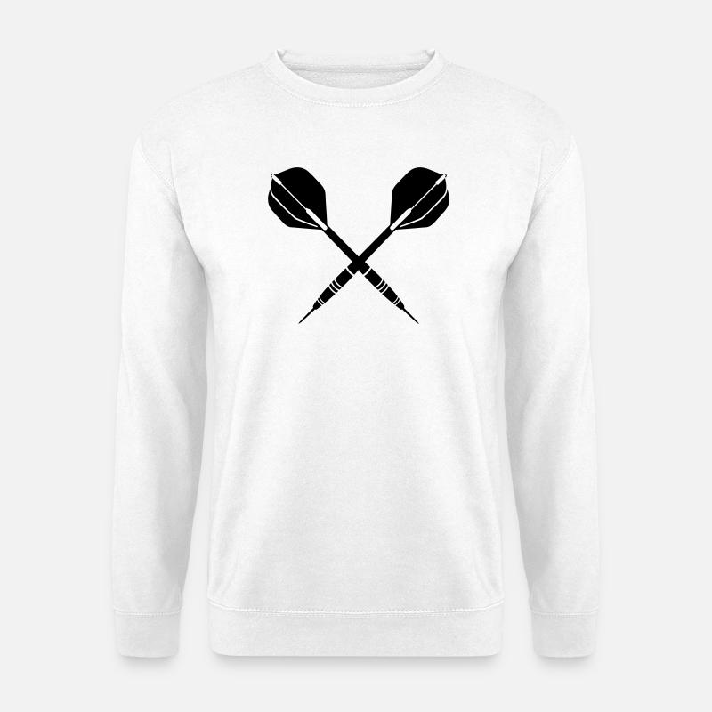 darts - Unisex Sweatshirt - white