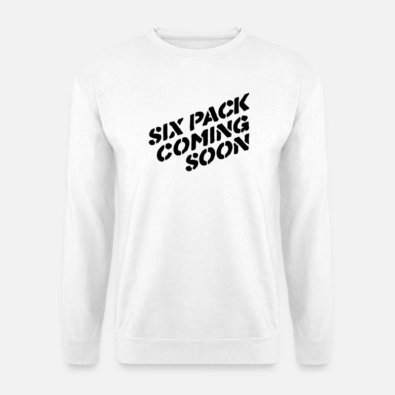 sixpack - Unisex Sweatshirt - white