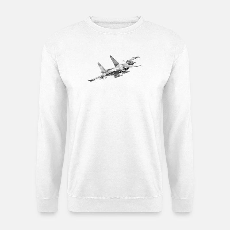 Sukhoi Su-34 - Unisex Pullover - Weiß
