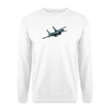Sukhoi Su-34 - Unisex Pullover - Weiß - Vorne