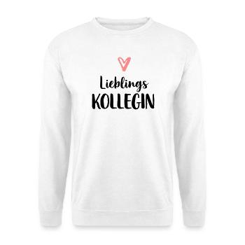 Lieblings Kollegin Beruf Arbeit Freundschaft - Unisex Pullover - Weiß - Vorne