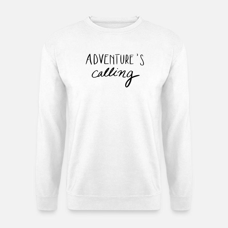 Adventure's calling - Unisex Sweatshirt - white