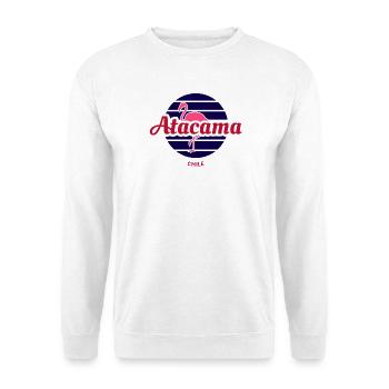 Atacama Chile Flamingo Desert Travel T Shirt - Unisex Sweatshirt - white - Front