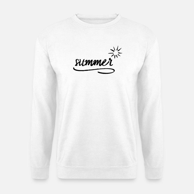 summer - Unisex Pullover - Weiß