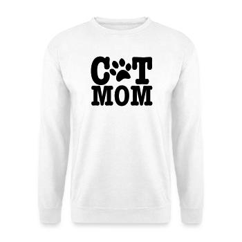 katzen - Unisex Pullover - Weiß - Vorne