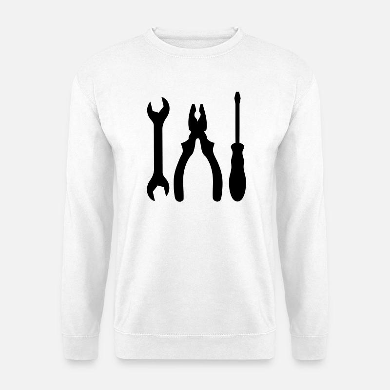 tools - Unisex Sweatshirt - white
