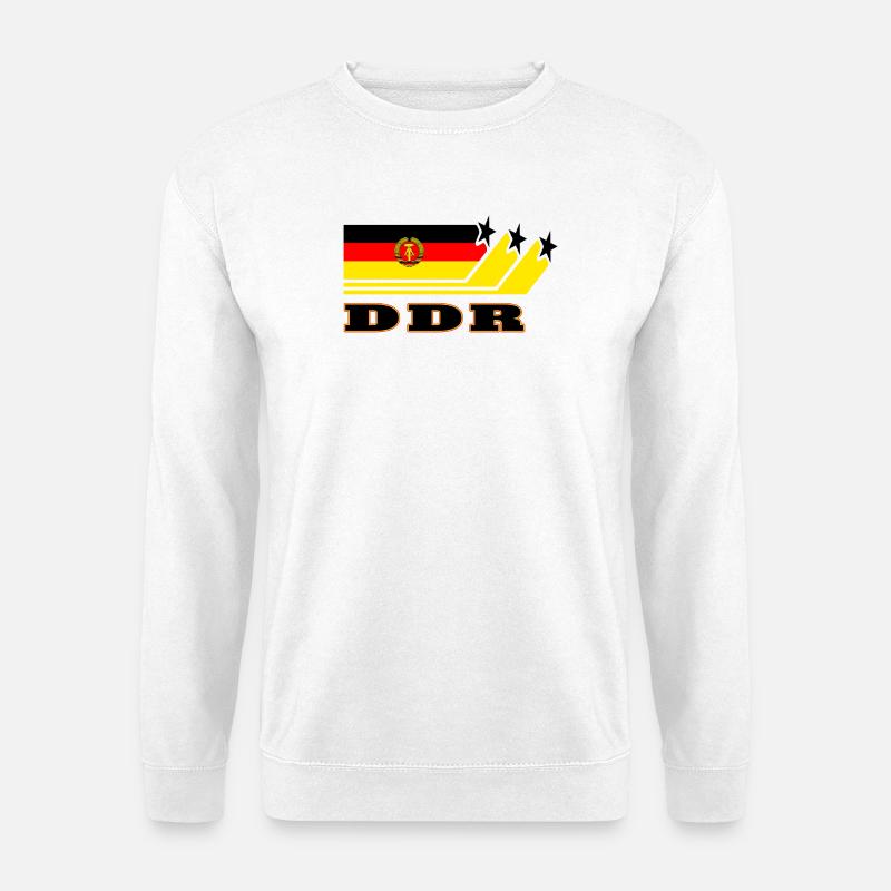 GDR Flags Design / Gift - Unisex Sweatshirt - white