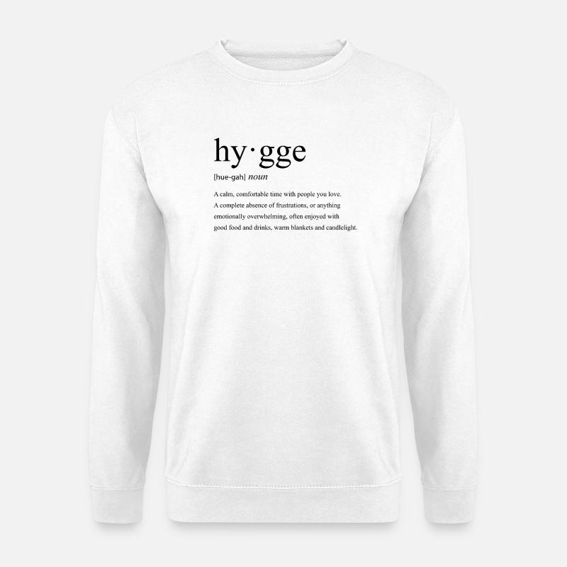 Hygge Lifestyle - Unisex Pullover - Weiß