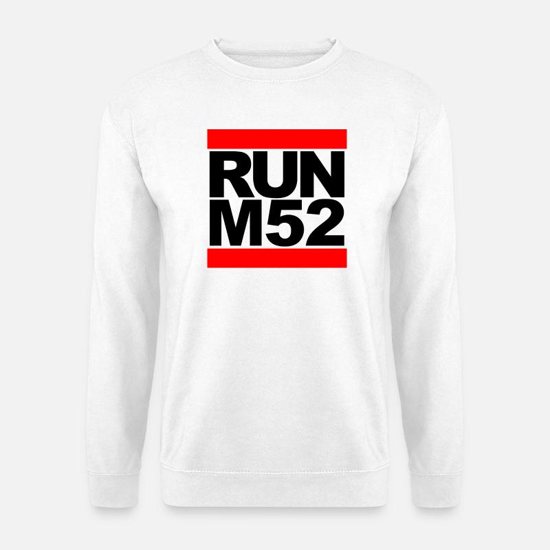 RUN M52 - Unisex Sweatshirt - white