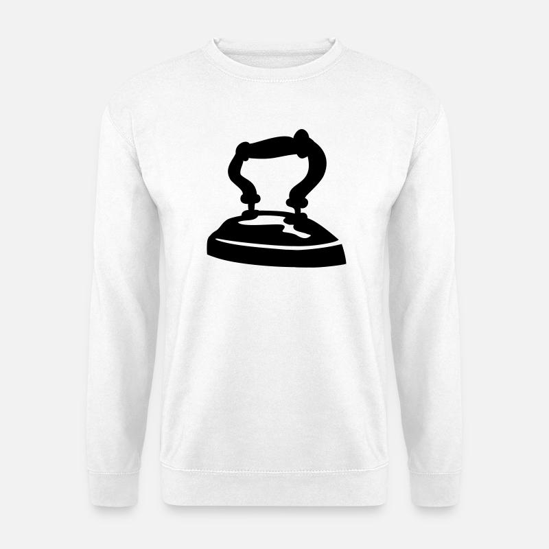 schneider handwerker buegeleisen - Unisex Pullover - Weiß