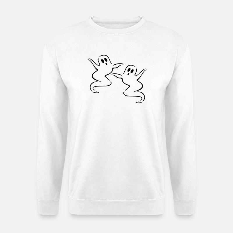 fantôme - Sweat-shirt Unisexe - blanc