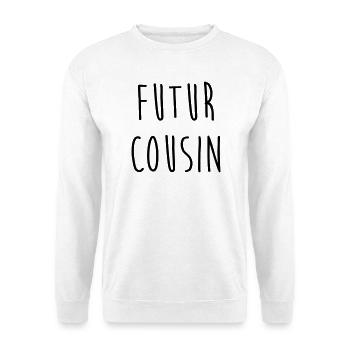 Onkel / Tante / Vetter / Cousin / Kusine - Unisex Pullover - Weiß - Vorne