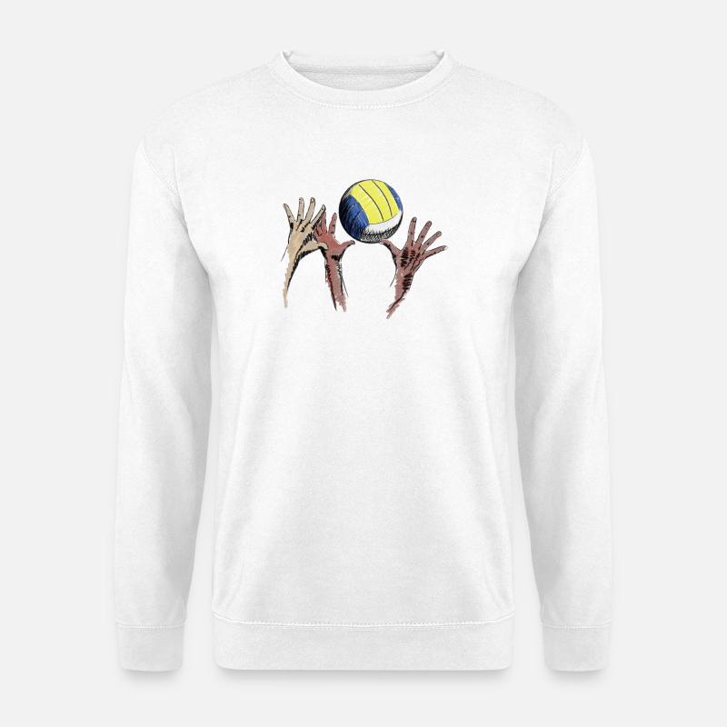 volleyball - Unisex Pullover - Weiß