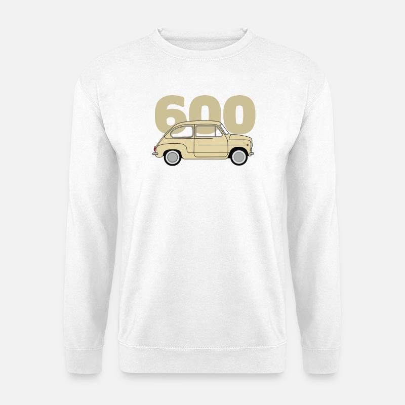 600 beige - Unisex Pullover - Weiß