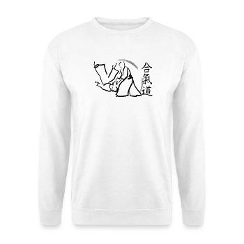 aikido - Unisex Sweatshirt - white - Front