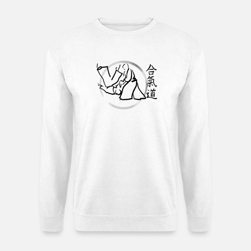 aikido - Unisex Pullover - Weiß