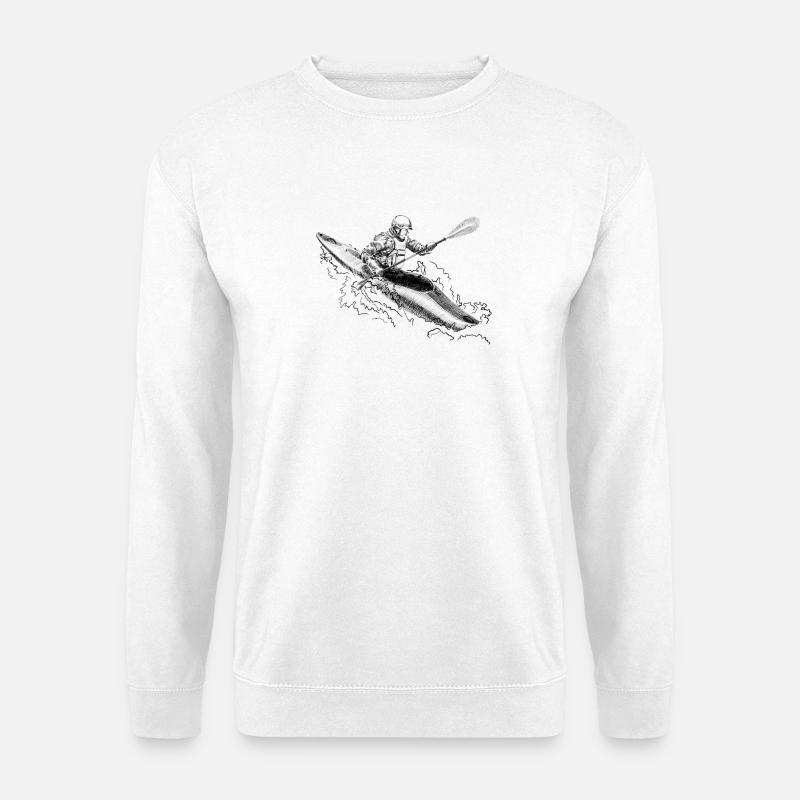 Kayak - Unisex Pullover - Weiß