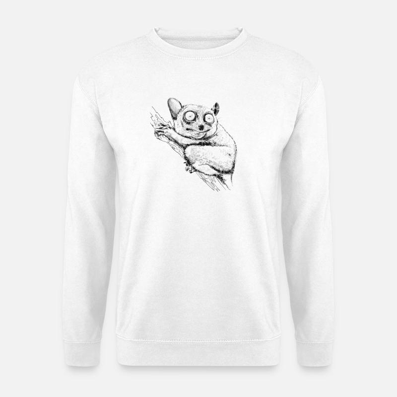 Koboldmaki - Unisex Pullover - Weiß