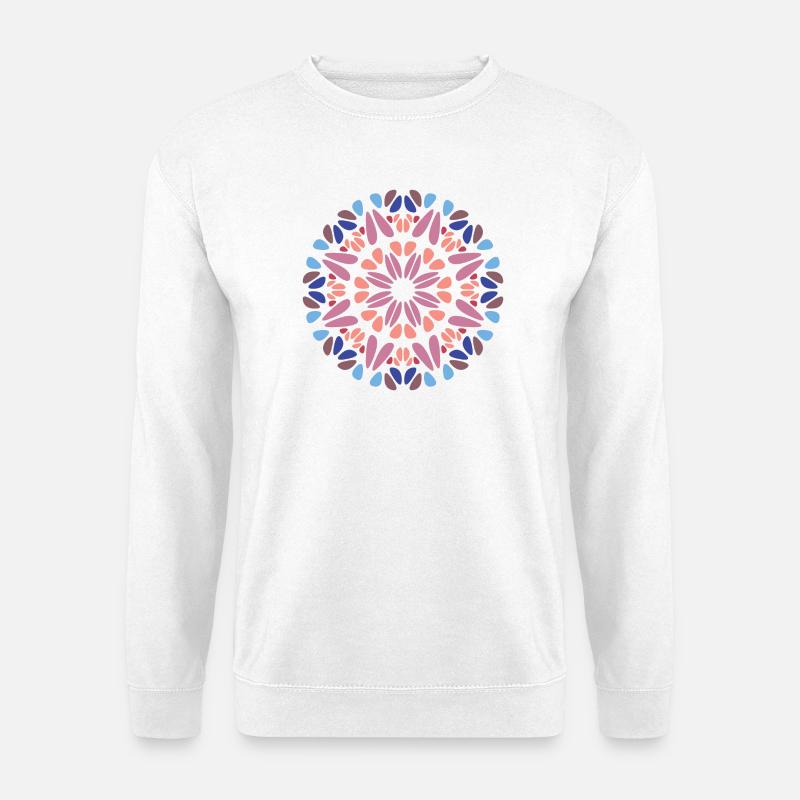 Mandala - Unisex Pullover - Weiß