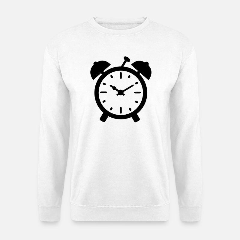 clock - Unisex Sweatshirt - white