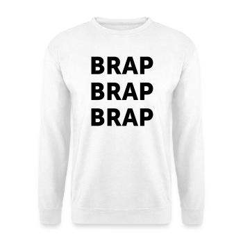 JDM BRAP BRAP BRAP | T-shirts JDM - Sweat-shirt Unisexe - blanc - Devant
