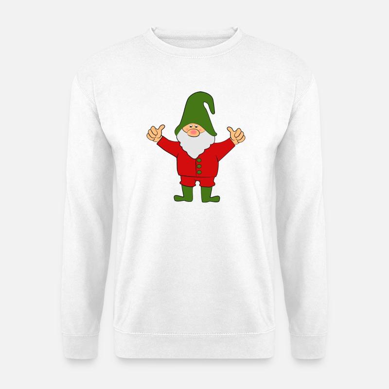 Wichtelmännchen Zwerge - Unisex Pullover - Weiß