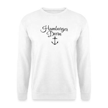 Hamburger Deern Anker Classic - Unisex Sweatshirt - white - Front