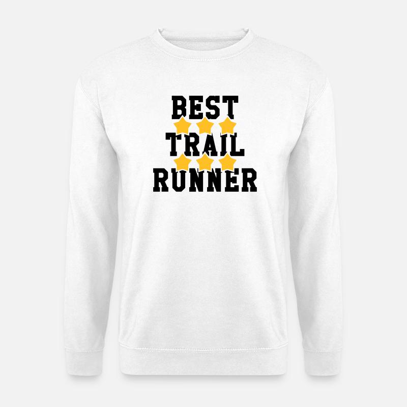 Course à Pied / Running / Jogging / Coureur - Sweat-shirt Unisexe - blanc