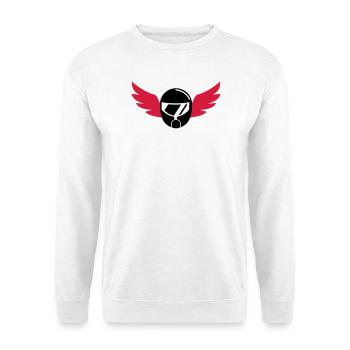 Go-Kart / Karting / Kart / Fahrer - Unisex Pullover - Weiß - Vorne