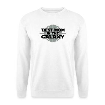 Best Mom In The Galaxy - Sweat-shirt Unisexe - blanc - Devant