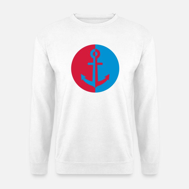 Seemann / Boot / Marine / Meer / Fischer - Unisex Pullover - Weiß