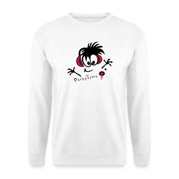 DJ, Disco, Party - Unisex Pullover - Weiß - Vorne