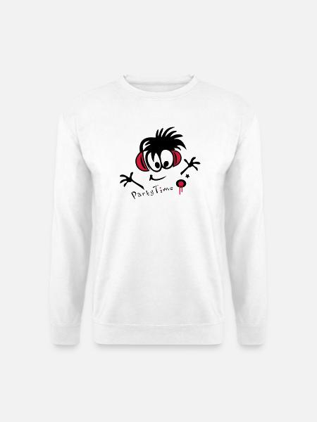 DJ, Disco, Party - Unisex Pullover - Weiß