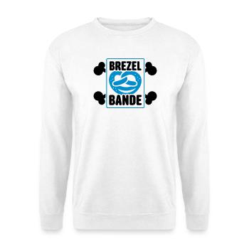 brezel bande - Unisex Pullover - Weiß - Vorne