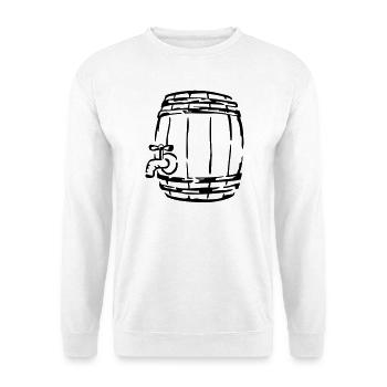 beer - Unisex Sweatshirt - white - Front
