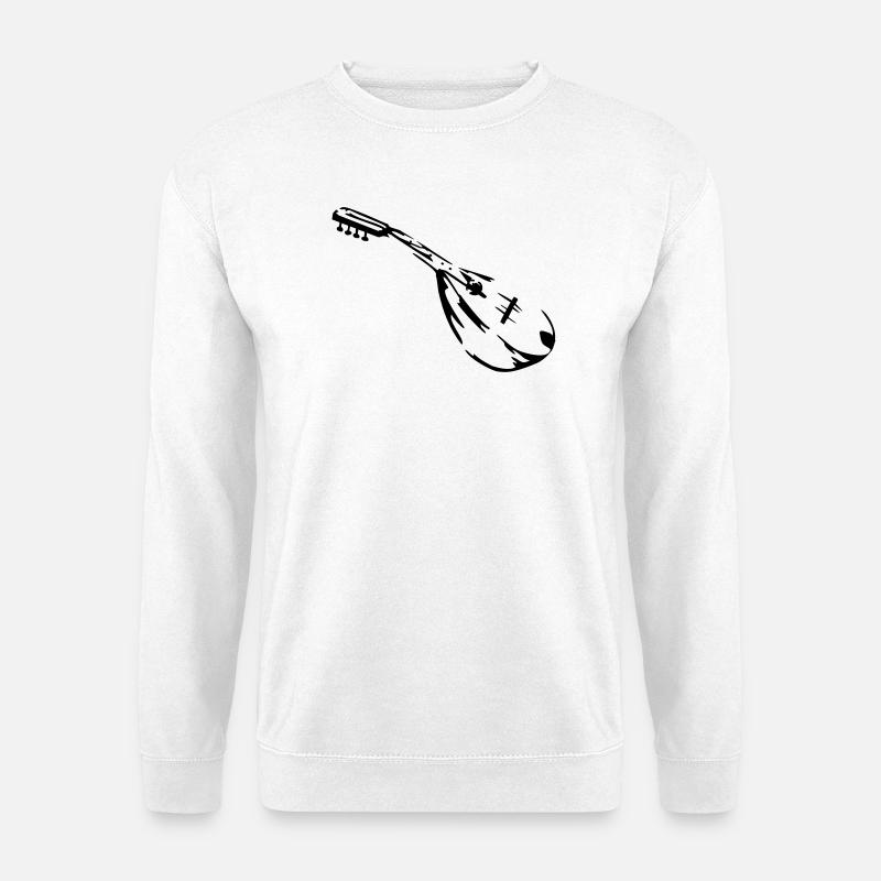 mandolin - Unisex Sweatshirt - white